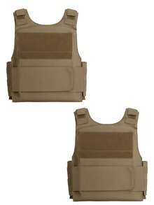 1pc/2pcs 5 Colors Adjustable Tactical Vest Outdoor Protective Gear Hard Shell Training Tactical Vest Outdoor Adjustable Vest Training Protective Clothing Suitable For Lightweight Outdoor Vest Equipment Suitable For Hiking, Climbing, Training, Cycling, Trekking Unisex - Multicolor - View 14