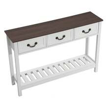 Sofa & Console Tables - White - View 8