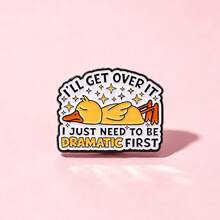 Enamel Lapel Pin Badge Brooches, Fashion Metal Decorative Pins For Backpack Bag Jacket Clothing, Perfect Gift For Men Women Best Friends - Multicolor - View 3