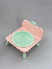 Cat Bowl Dog Bowl Macaron Color Elevated Bowl Pet Feeding Bowl Water Bowl Snack Bowl Suitable For Small And Medium Dogs - Multicolor - View 13