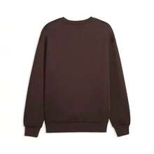 Puma Pullover lengan panjang kasual longgar model terbaru untuk pria. - Chocolate Brown - View 5
