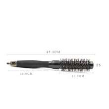 Round Brush Black Heat Conduction Hairbrush Comb For Home Salon Hair Design For Man Woman Blow Drying Curling - Black - View 11