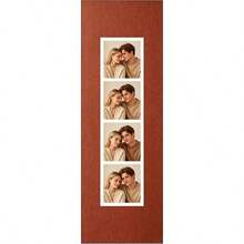 Couple Photo Strip Frame, Customized Photo Booth Frame, Striped Fabric Frame, Couple Anniversary Gift, Wedding Keepsake, Home Decor - Multicolor - View 12