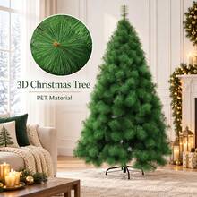 Christmas Ree 60/90cm/ 2m/1.5m/ 1.8m/ 2.1m/2.4m Simulated Pine Needle Ree Young - Green - View 4