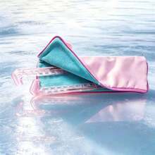 Figure Skating Blade Cover Storage Bag 38cm, Portable Absorbent Fleece Protective Bag For Hard Blade Covers (Storage Bag Only, Hard Blade Cover Not Included) - Multicolor - View 9