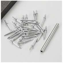 100pcs 200pcs Invisible Baseboard Double-Head Nail Set, Self-Tapping Double-Head Nails With Installation Sleeve, For Baseboard And Wood Trim Installation - No-trace Wall Nails - View 7