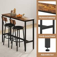 Folding Tables & Chairs - Brown - View 6