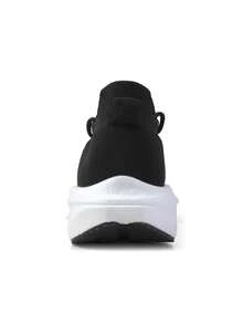 Men's Lightweight Breathable Running Shoes, Non-Slip Sports Casual Shoes - Black - View 6