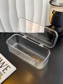 1PC/15PCS Bracelet Storage Box Transparent Acrylic Anti-Oxidation Portable Cultural Play Crystal Bracelet Jewelry Box Nail Art Accessories Bracelet Jewelry Box - Transparent - View 1