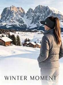 1pc New Autumn/Winter Open Top Knit Cap With Ponytail Hole, Duck Bill Hat, Unisex, Fashionable Versatile For Daily Wear And Outings - Multicolor - View 3