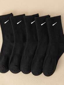 10 Pairs Unisex Comfortable Breathable Sports Socks, Suitable For All Seasons Daily And Outdoor Wear - Multicolor - View 4