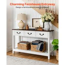 Sofa & Console Tables - White - View 2