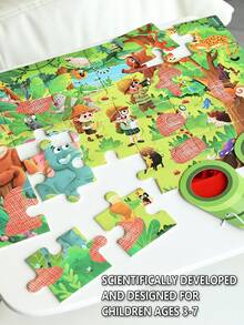 Children's Fun Puzzle Exploration Red Lens Focus-Improving Educational Toy Parent-Child Interactive Game Holiday Gift - Multicolor - View 7