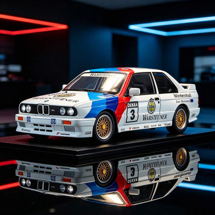 1 Buah, Panjang 20,7 Cm, Lebar 8,2 Cm, Tinggi 6,6 Cm, Model Mobil Koleksi Edisi Livery M3 Skala 1:24 dari Paduan Logam Die-Cast dengan Spion Lipat Realistis. Dapat Digunakan Sebagai Hiasan Dekoratif Kamar Tidur dan Hadiah Liburan. - MultiWarna - View 1