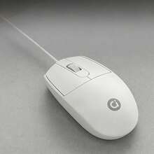 ASUS C10 Wired Optical Mouse, USB Plug And Play Computer Mouse With Ergonomic Grip, 1000 DPI Sensor, 3 Buttons, 1.5 M Cable And Smooth Tracking For Desktop PC, Laptop, Office Work, Home Use And Browsing - View 9