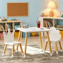 Kids Tables & Chairs - White - View 1