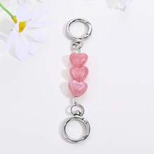 Bag Accessories Bag Extension Chain Beaded Bag Chain One Shoulder Crossbody Strap Modification Extension Replacement Chain - Pink - View 4