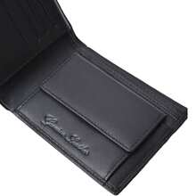 Lambretta Punched Leather Wallet - Black - View 3
