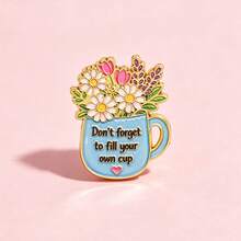 Enamel Lapel Pin Badge Brooches, Fashion Metal Decorative Pins For Backpack Bag Jacket Clothing, Perfect Gift For Men Women Best Friends - Multicolor - View 3