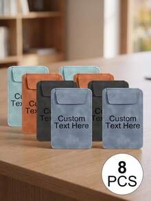 [Custom] A4/A5/A6/A7 Leather Clipboard Set | Customizable Name + Multiple Colors | Hard Clipboard + Loose-Leaf Binder + File Folder | Suitable For Office Meetings, File Organization, Back To School, Exam Storage | Personalized Gift, For Teacher - Leather Folder (multi-color) - View 26