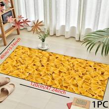Pasta Print Long Runner Rug, Home Indoor Decoration, Kitchen Long Mat, Entryway Doormat, Hallway Entrance Decor, Bedroom Bedside Rug, Living Room Rug, Laundry Room Mat, Bathroom Bath Mat, Suitable For Apartment, Dorm And Home Daily Decor - Multicolor - View 13