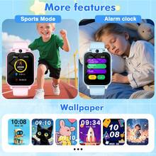 Children Smart Watch, 18+ Fun Games, 1.83-Inch Touch Screen, Camera, Flashlight, Sleep Monitoring, Alarm Reminder, Camera, Photo Album, Games, Calendar, Pedometer, Countdown, Calculator, Stopwatch, Flashlight - Multicolor - View 5