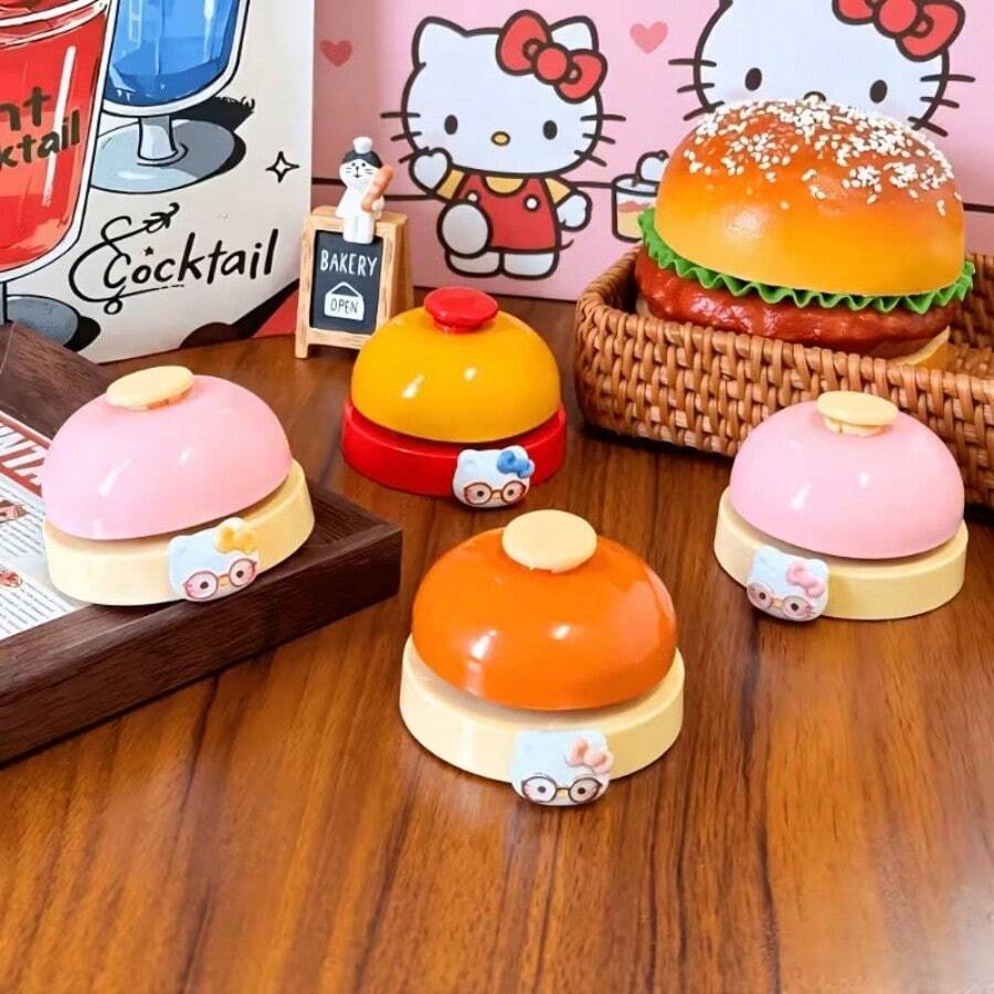 Hasbro 1PC Sanrio's Hello Kitt-Shaped Summon Bell Is Multi-Purpose And Practical In Many Scenarios. It Is Suitable For Best Friends And Brothers, And Is The First Choice For Gifts On Birthdays And Holidays. - Multicolor - View 1