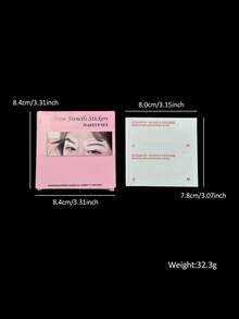 24pcs/Box Disposable Eyebrow Stencils Set, Assorted Multi-Shape Eyebrow Guide Stickers, Easy Eyebrow Shaping Tool Suitable For Makeup Beginners, Hygienic And Portable Makeup Accessory Suitable For Travel And On-The-Go Touch-Ups - Multicolor - View 9