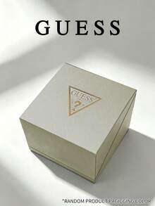 GUESS Official Square Watch Gift Box, Premium Paper Packaging Box With Cushion, Suitable For Watch Storage, Holiday Gift Packaging - Black - View 4
