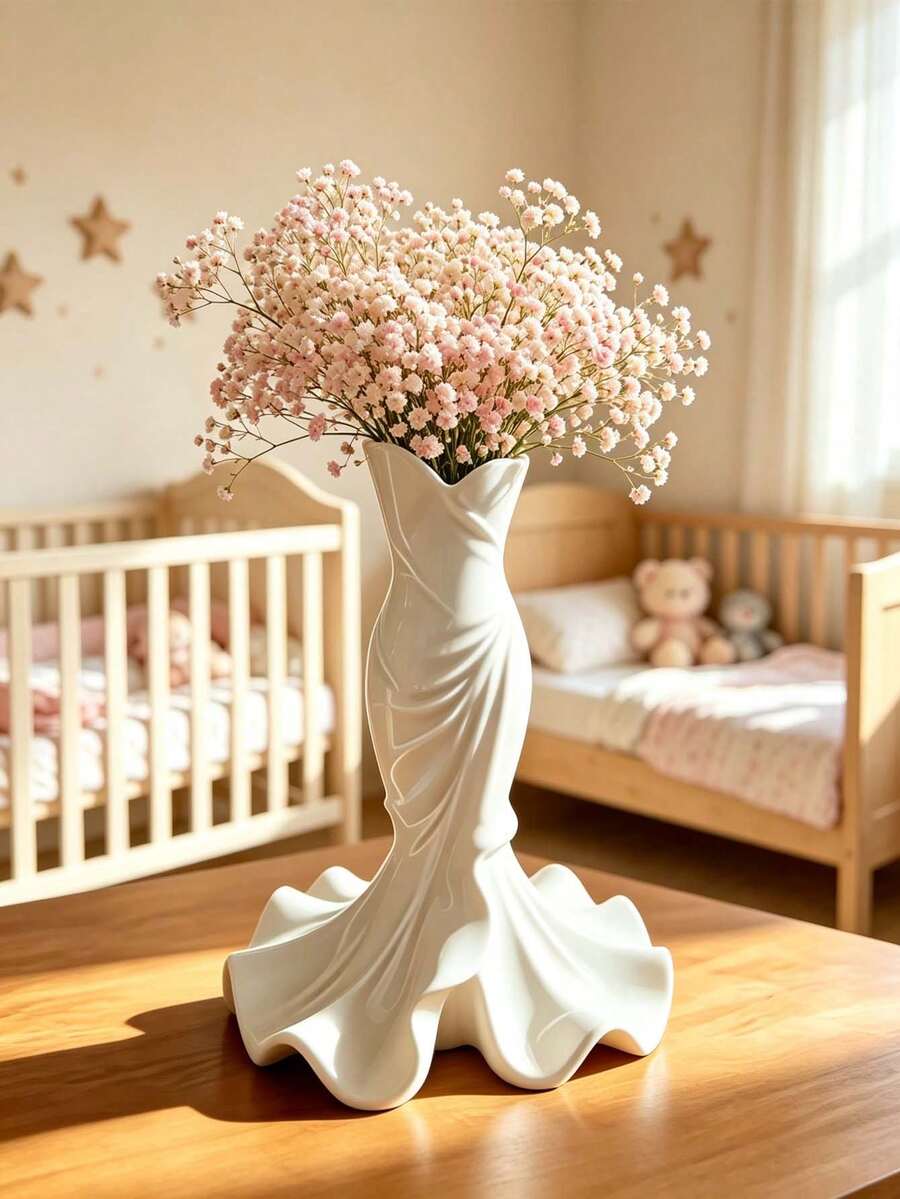 1PC Mermaid-Style Vase-Or Small Storage Container. Girly Aesthetic, It ...