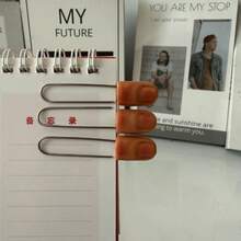 3pcs Funny Finger-Shaped Bookmarks, Creative Realistic Finger Page Markers, Cool Reading Accessories, Suitable For Book Lovers, Fun Prank Props, Perfect For Halloween Gothic Decor, Christmas And Holiday Gifts - Multi-color - View 3