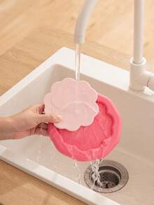 YIYOUJIA EASY YOUR HOME 2-In-1 Detachable & Stackable Thick Silicone Heat-Resistant Mat, Anti-Scald High-Temperature Resistant Kitchen Pot Pad, Cup Coaster, Bowl Mat. Kitchen Utensil Kitchen Handle, Small Size Can Be Used As Heat-Resistant Silicone Glove. Thickened Non-Slip Minimalist Pattern, Washable And Dishwasher , Easy To Clean And Store. Plate, Hot Soup, Baking Countertop Protection Mat, Home, Restaurant, Dorm Dining Table Heat-Resistant Mat. Effectively Protects Tabletop, Multi-Functional Pot Pad, Bowl Mat, Plate Mat. Household Kitchen Countertop Protection Mat, Kitchen Anti-Scald Tool. - View 9