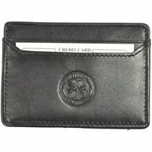 Celtic FC Leather Money Clip Wallet - Black - View 2