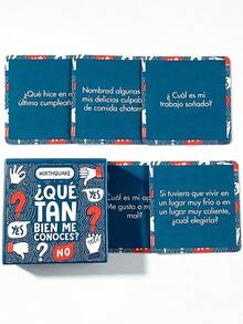 "How Well Do You Know Me?" Card Game – Questions For Couples, Friends, And Family; Party, Date Night, And Travel Game; Unique Gift - Multicolor - View 4