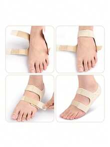 2-In-1 Foot Pad, Soft Sole, Reduces Foot Vibration, Foot Protector - Apricot - View 4