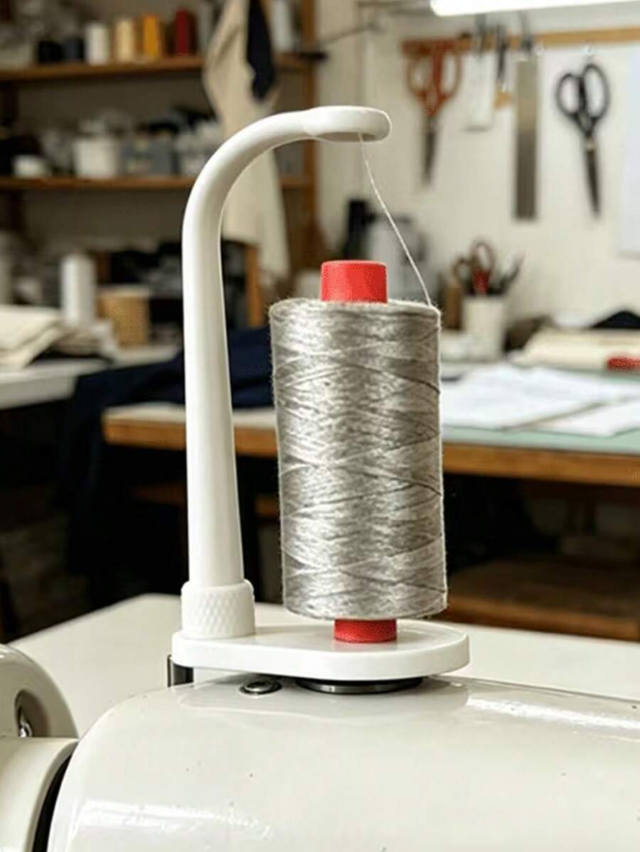 Vertical Large Thread Spool Holder For Sewing Machine, Home Sewing Machine Thread Rack, Anti-Tangle Thread Guide, Suitable For Home Sewing Machines And Overlock Machines, Manual Sewing Studio Accessories
