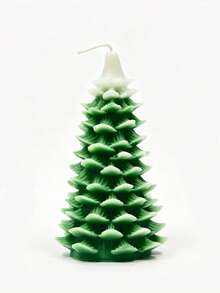 1pc Creative Christmas Tree Shaped Scented Candle, Christmas Decoration, Holiday Decor Gift, Suitable As Christmas Gift For Family And Friends - Multiple Styles - View 13