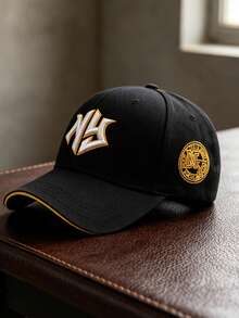 1pc 2026 New Unisex Minimalist Creative Baseball Cap NY Letter Embroidered Hip Hop Hat Skateboard Hat Outdoor Daily Commute Decorative Men's Hat - Multicolor - View 8