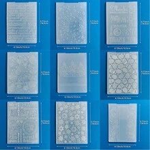 Christmas Embossing Plates, Snowflake, Christmas Tree, Decorative Ball, Thanksgiving Text, Floral Pattern Embossing Templates, For Greeting Card Making, Scrapbooking, DIY Paper Craft - Christmas-1 - View 2