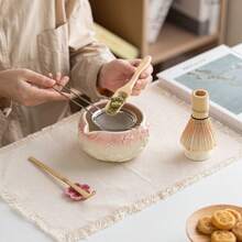 1pc/5pcs/7pcs Matcha Whisk Set - Matcha Set Includes Matcha Whisk, Matcha Bowl, Sifter, Stand, And Scoop - Complete Tool Set For Making Matcha Lattes, Ideal Gift For Matcha Lovers, Available In Four Colors, Japanese Tea Set - Multicolor - View 4