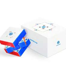1 buah GAN356M Lite 56mm 3x3 Magnetic Speed Cube, Cocok untuk Anak Laki-laki, Perempuan, Pemula, dan Dewasa, Cocok untuk Kompetisi Edukasi, Hadiah Liburan dan Ulang Tahun GAN356 - MultiWarna - View 5