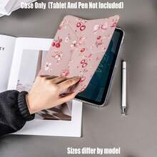 Y-Fold 高透明壓克力平板保護殼，附筆槽，Y-Fold 高透明壓克力款，Y-Fold 高透明壓克力保護殼，平板保護殼特色：Y 型三折支架設計、智慧休眠/喚醒、全方位保護、親膚邊框材質、氣墊防摔邊框、多角度支架、透明壓克力背板、內置筆槽、輕巧便攜 - 彩色 - 查看 3