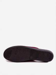 Women's Inblu Comfortable Light Soft Home Slippers With Heart And  For Relaxation Gray Red - Red - View 9
