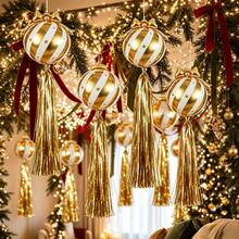 9pcs Christmas Hanging Decoration Balloon Set, Perfect For Christmas Parties, Porch Decorations, And Indoor Or Outdoor Decor - View 3