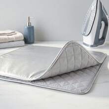 Portable Quilted Silver-Coated Ironing Pad, Foldable, Suitable For Washing Machine, Dryer, Desktop And Other Scenarios, Convenient For Ironing Clothes Anytime, Suitable For Travel And Home Use - Flat Style - View 6