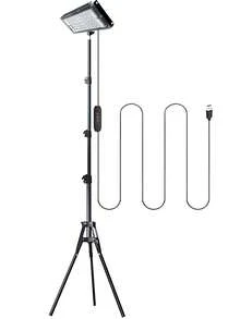 Grow Light For Indoor Plants - Full Spectrum Standing LED Plant Grow Lights With Auto Timer & Adjustable Height Tripod Stand, USB-Powered Floor Grow Lamp For Tall Large Indoor Plants Growing, 3 Light Modes, 10 Dimmable Levels - Black - View 13