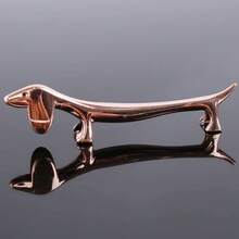 1pc Dog & Deer Spoon, Fork, Chopstick Holder, Stainless Steel Chopstick Rack, Tableware, Kitchen Accessories, Table Decor, Desktop Ornament, Gift For Relatives And Friends, Christmas Holiday Gift Bag Filler - View 14
