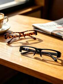2pcs+Black+Leopard Print