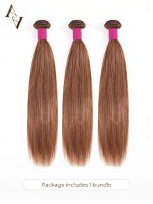 ARABELLA 1 Bundle 10A Honey Blonde Highlight Silky Straight Brazilian Human Hair Bundles 100% Unprocessed Virgin Human Hair Weave Extensions Thick & Soft Bundles - S4/27 - View 4
