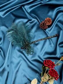 1Pc 1920s Headpiece Flapper Headband Roaring 20s Great Gatsby Feather Hair Accessories For Women - Multicolor - View 5